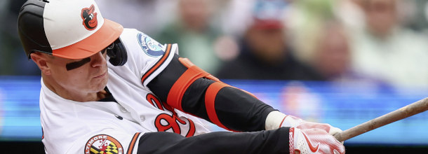 Baltimore Orioles batter Pete Alonso in action in an MLB game