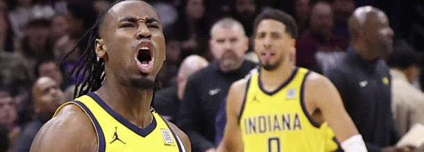 Indiana Pacers basketball star Nesmith in action in an NBA game