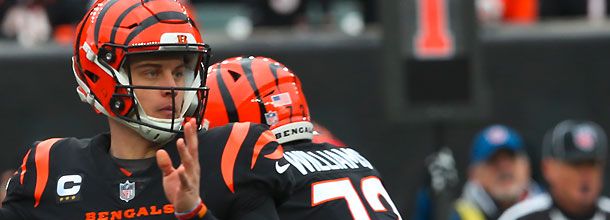 Cincinnati Bengals QB Joe Burrow in action in an NFL game