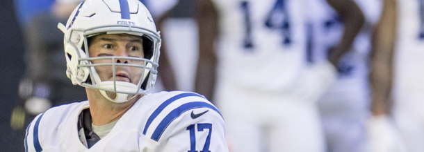Indianapolis Colts QB Philip Rivers action in an NFL game