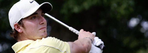 USA golf star Ben James tees off on the PGA Tour
