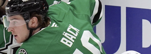 Dallas Stars ice hockey star Back in action in an NHL game