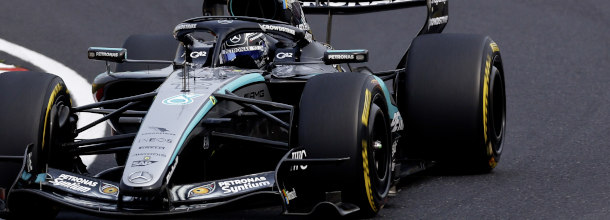 Formula 1 star Kimi Antonelli in action in a Grand Prix