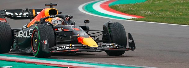 Formula 1 driver Max Verstappen in action in a Grand Prix