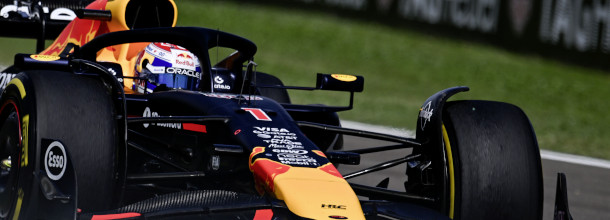 Formula 1 star Max Verstappen in action in a Grand Prix