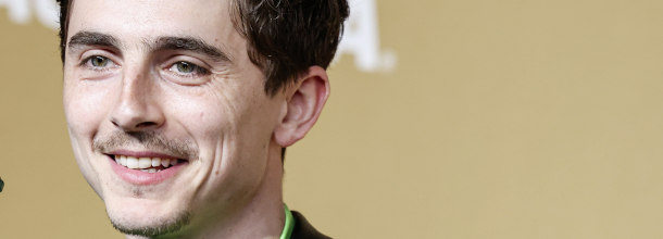 Award-winning actor Timothy Chalamet