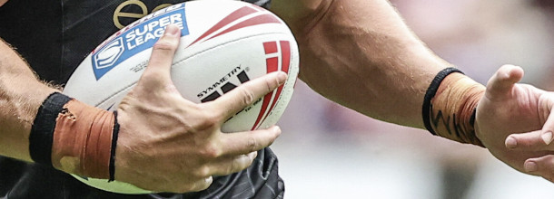 A rugby league ball