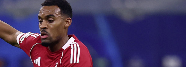 Liverpool soccer star Ryan Gravenberch in action in the UEFA Champions League