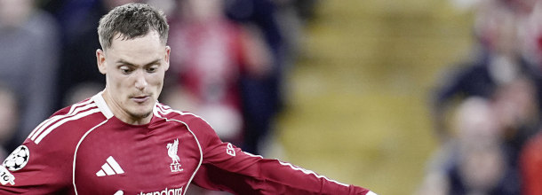 Liverpool soccer star Florian Wirtz in action in the Premier League