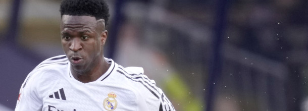 Real Madrid star Vinicius Junior in action in La Liga