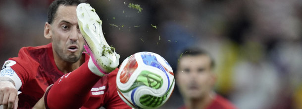 Türkei Fussballstar Hasan Calhanoglu im EInsatz bei der 2026 FIFA-WM