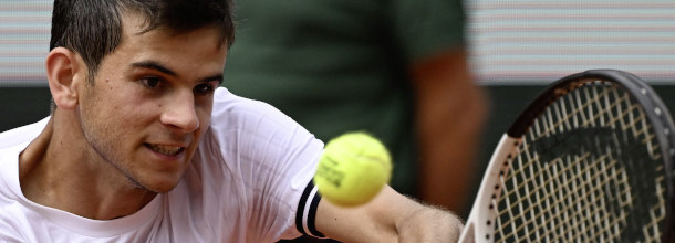 Spanish tennis star Jodar in action on the ATP Tour