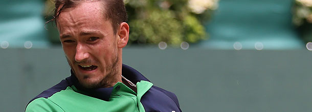 Tennis star Daniil Medvedev in action on the ATP Tour